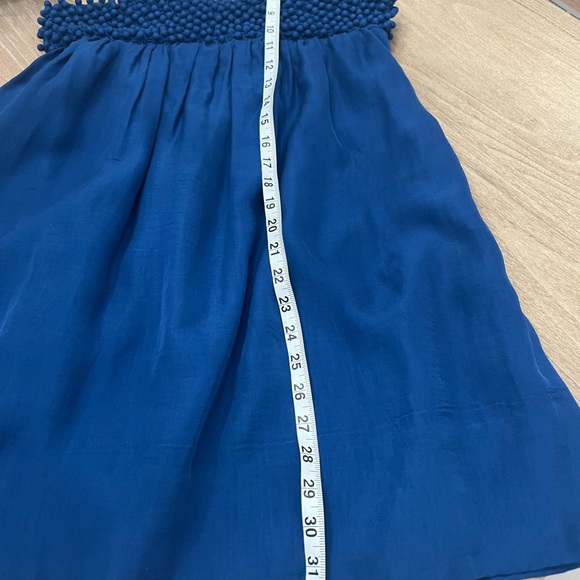 development by Erica Davies blue mini dress size 2 - Picture 7 of 10